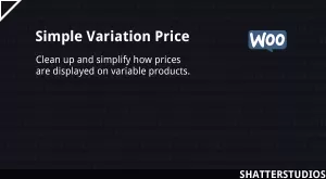 Simple - Variation Price for WooCommerce Plugin - Plugins ...