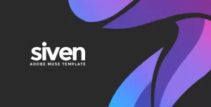 Siven - Adobe Muse Template