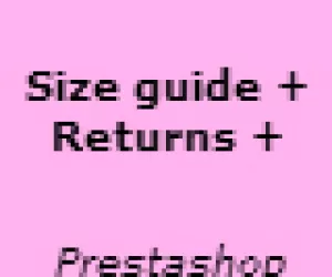 Size returns policy guide - PrestaShop Module