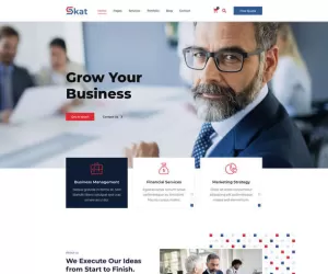 Skat — Corporate & Business Elementor Template Kit