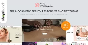 Skinie - Spa & Cosmetic Beauty Responsive Shopify Theme