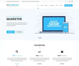 SKT SEO - Digital Marketing WordPress theme for SEO and marketers