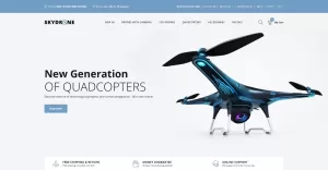Skydrones - Quadcopter Responsive Elegant OpenCart Template