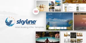 SkyLine - Hotel Booking HTML Template