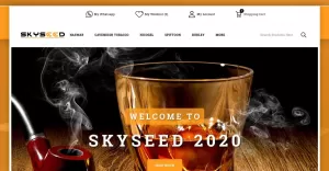 Skyseed - Tobacco Store OpenCart Template - TemplateMonster