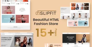 Slipfit – Premium Ecommerce Fashion Store HTML Template   Responsive & Customizable