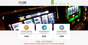 Slot Machines Responsive Website Template - TemplateMonster