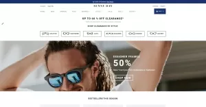 Slunečný den - prvotřídní brýle OpenCart online obchod s brýlemi