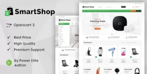 Smart Shop - Multipurpose OpenCart 3 & 2 Theme