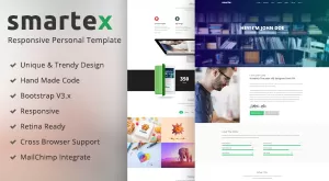 Smartex - responsive personal template