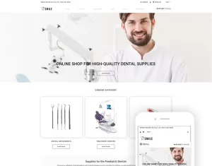 Smile - Dentistry eCommerce Clean Shopify Theme