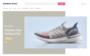 Sneakers Direct - Fashion Store Clean OpenCart Template