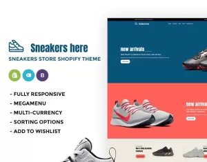 Sneakers Here - Sneakers Store Shopify Theme