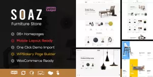 Soaz - Furniture Store WooCommerce WordPress Theme (Mobile Layout Ready)
