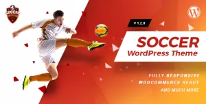 Soccerclub  Sports Club WordPress Theme