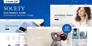 Socety - Electronics Store Shopify Theme
