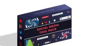 Social Media Tool Pack After Effects Template