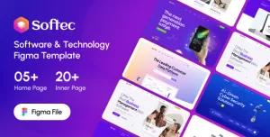 Softec - Software & Technology Figma Template