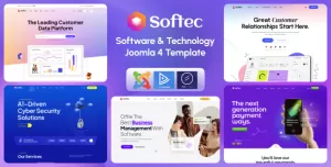 Softec - Software & Technology Joomla 4 Template