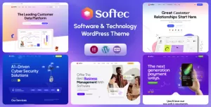 Softec - Software & Technology WordPress Theme + RTL