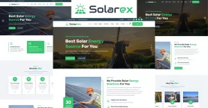 Solarex - Solar And Renewable Energy HTML5 Template