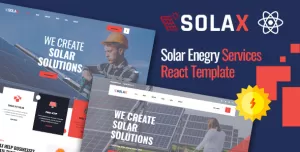 Solax  Green Energy React Template