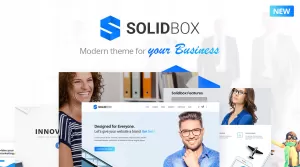 SolidBox - Elegant Business WordPress Theme