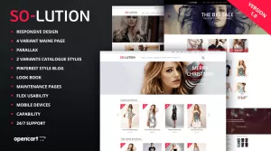 Solution - Creative OpenCart Template