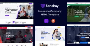 Sonchoy - Insurance Company HTML Template