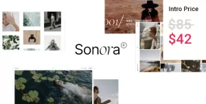 Sonora - Photography WordPress Theme