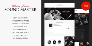 Sound Master  Music Band Template