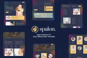 Spalon - Spa & Beauty Salon Elementor Template Kit