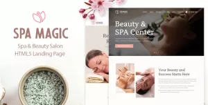 SpaMagic - Beauty Spa Salon Wellness Center HTML Template