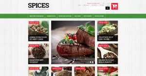 Spiced Dishes for Health Magento Theme - TemplateMonster