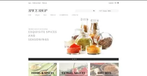 Spices Shop Responsive Shopify Theme - TemplateMonster