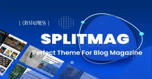 Splitmag - Magazine Style and Blog WordPress Theme