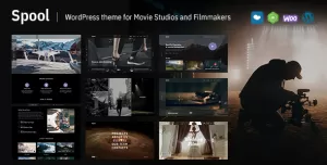 Spool - Movie Studios and Filmmakers WordPress Theme