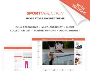 Sport Direction - Sports Store Shopify Theme