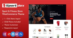 Sportdox - Sport, Fitness & Gym Store Elementor WooCommerce Responsive Theme