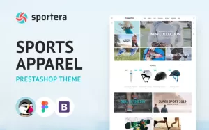 Sportera - Sports Apparel and Equipment PrestaShop Theme