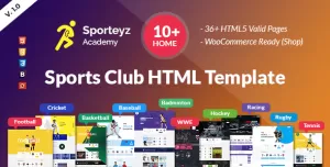 Sporteyz  Sports Live Event and Club HTML Template