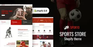 Sporto - Fitness Sports Shopify Store