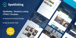 Spotlisting - Directory Listing HTML5 Template