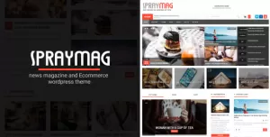 Spraymag - eCommerce, Magazine, Responsive Blog Theme