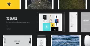 Squares - Interactive Design Agency Portfolio WordPress