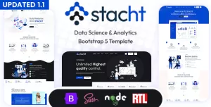 Stacht - Data Science & Analytics Bootstrap5 Template