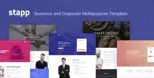 Stapp – Business Multipurpose PSD Template