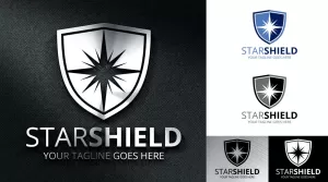 Star - Shield Logo - Logos & Graphics