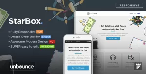 StarBox - Startup Unbounce Landing Page Template
