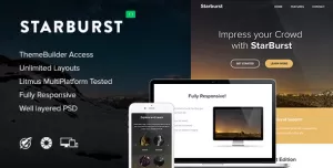 Starburst - Responsive Email + Themebuilder Access